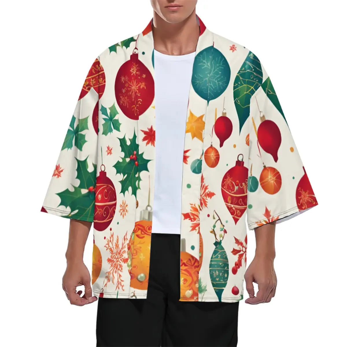Christmas Kimono Cardigan Sacred In Sight