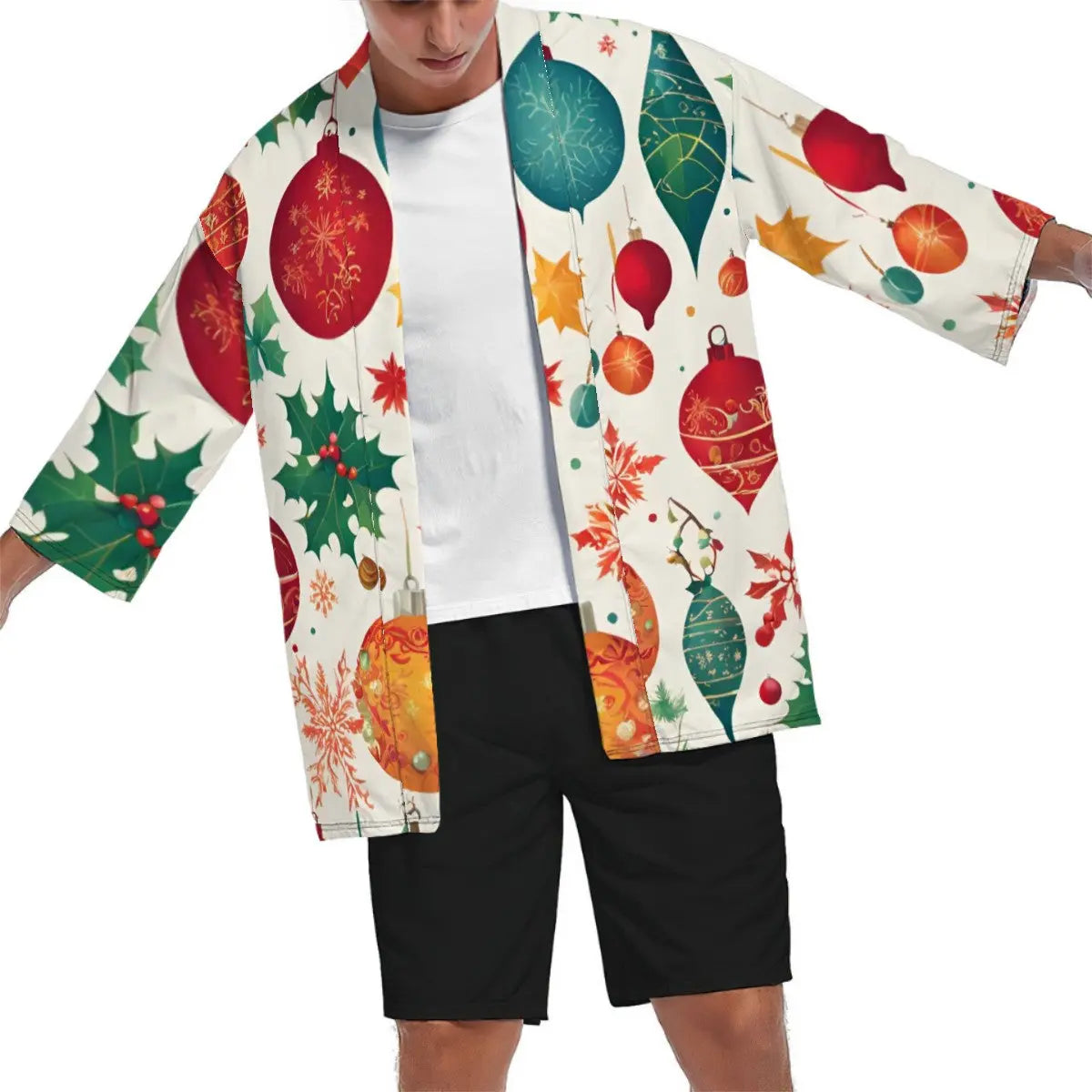 Christmas Kimono Cardigan Sacred In Sight