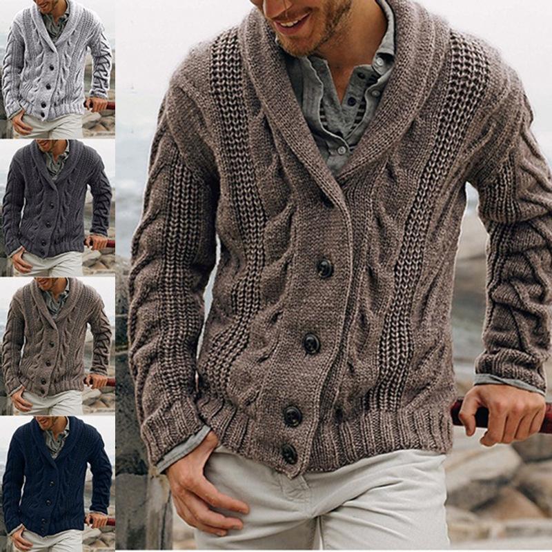 Knitted cardigan sweater Path of Threads