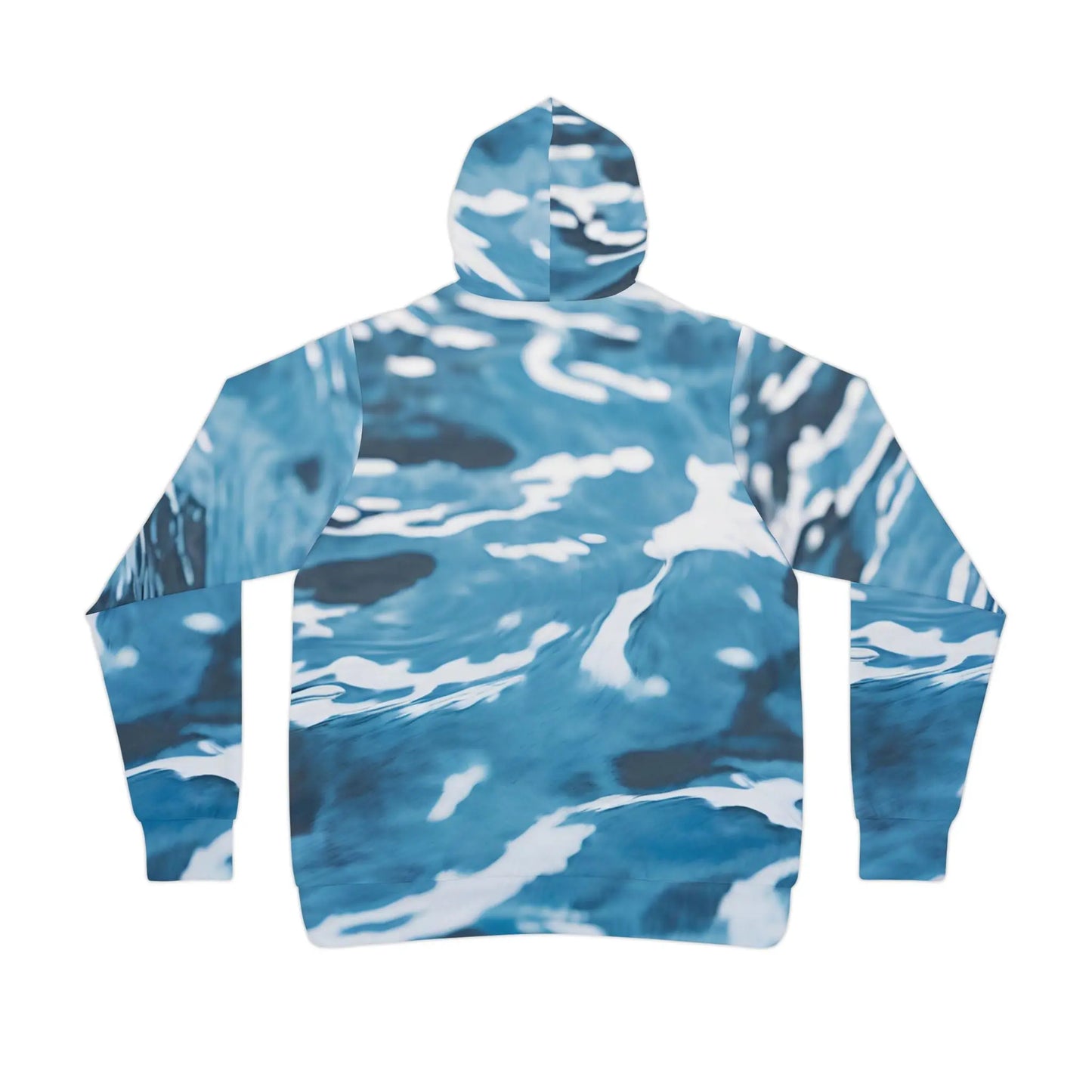 Blue Water Athletic Hoodie Printify