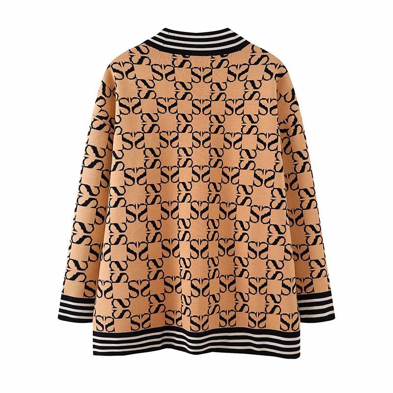 Knitted cardigan jacket Path of Threads