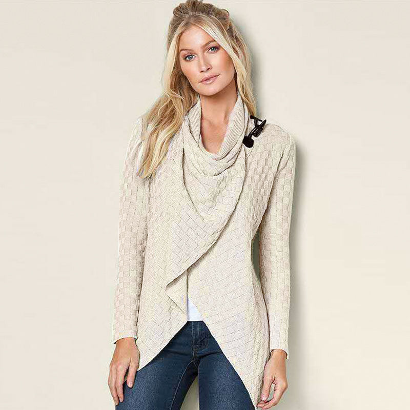 Oversized knitted cardigan Path of Threads