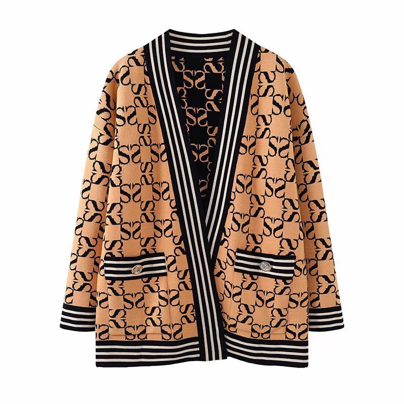 Knitted cardigan jacket Path of Threads