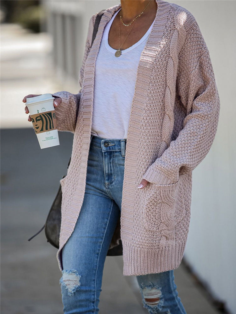 Knitted Sweater Cardigan Path of Threads