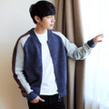 Men's Knitted Cardigan Zipper Sweater Path of Threads