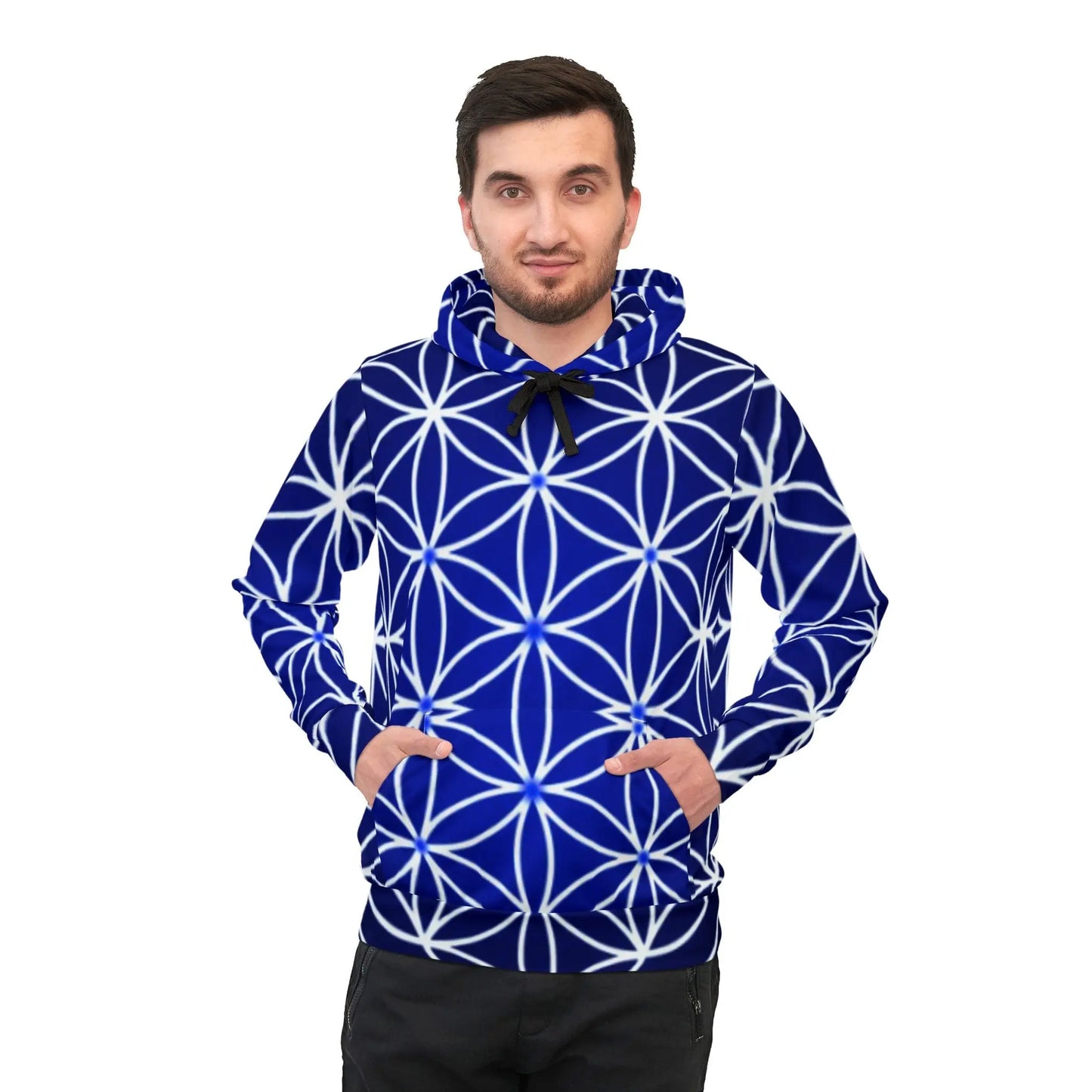 Star of Life Athletic Hoodie Printify