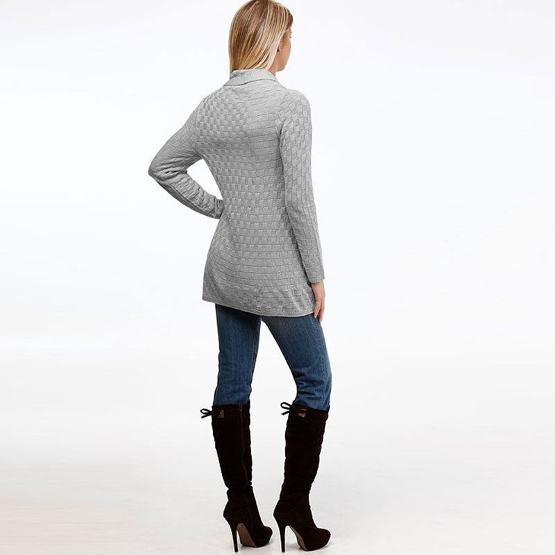 Oversized knitted cardigan Path of Threads