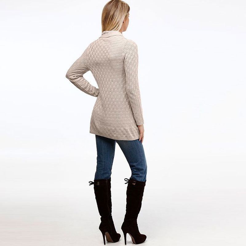 Oversized knitted cardigan Path of Threads