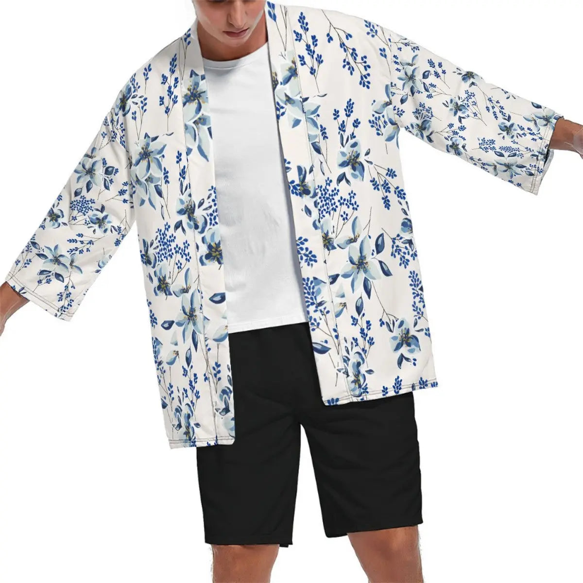 Layered Flower's Kimono Cardigan Sacred In Sight