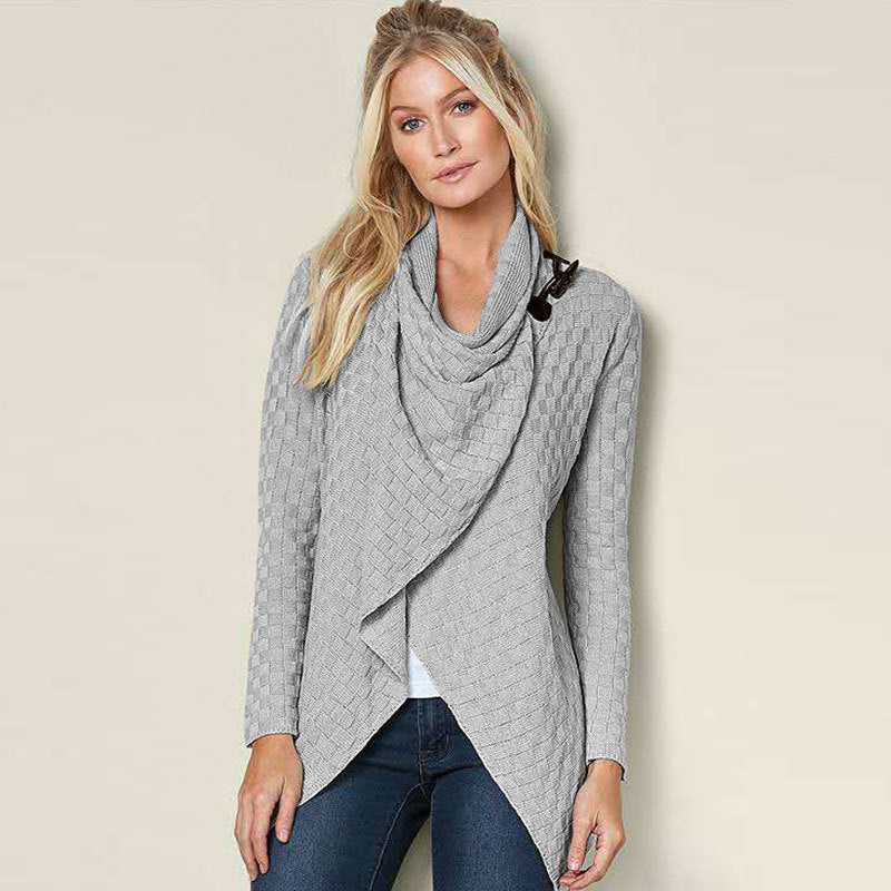 Oversized knitted cardigan Path of Threads