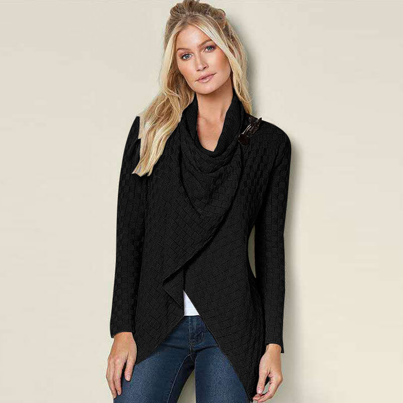 Oversized knitted cardigan Path of Threads