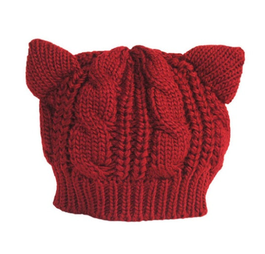 Knitted hat Path of Threads