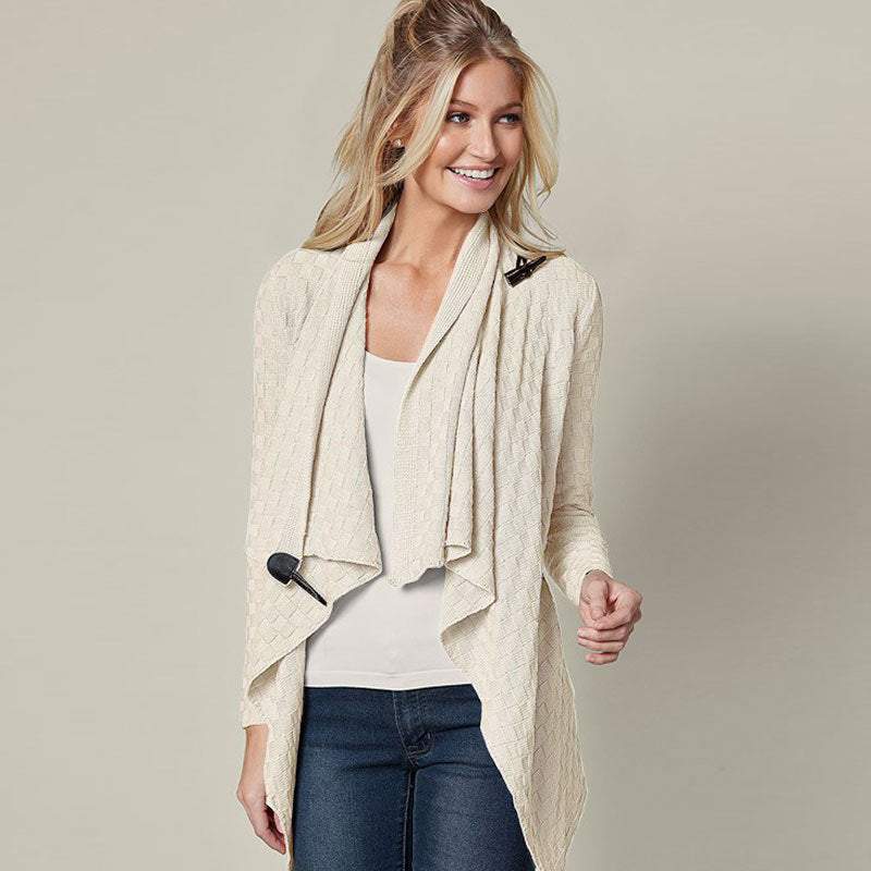 Oversized knitted cardigan Path of Threads