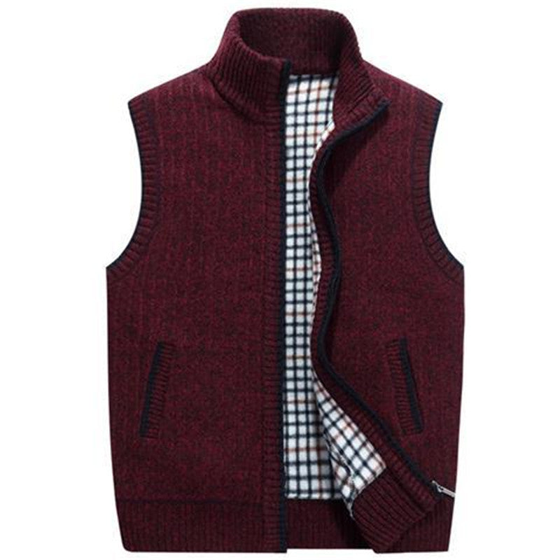 Knitted sweater vest Path of Threads