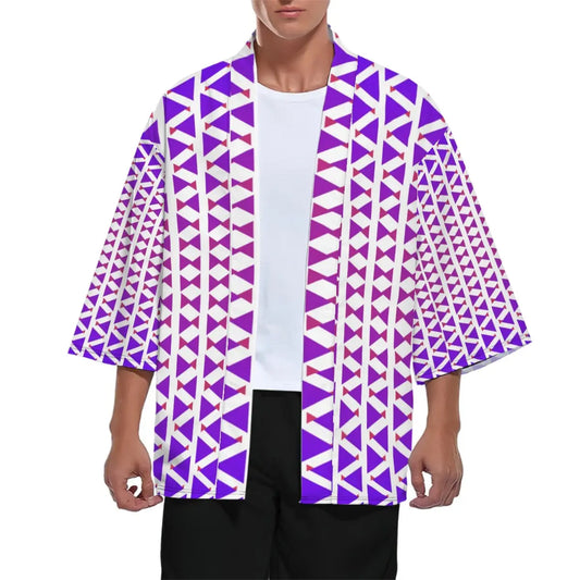 Purple Trip Kimono Cardigan Sacred In Sight