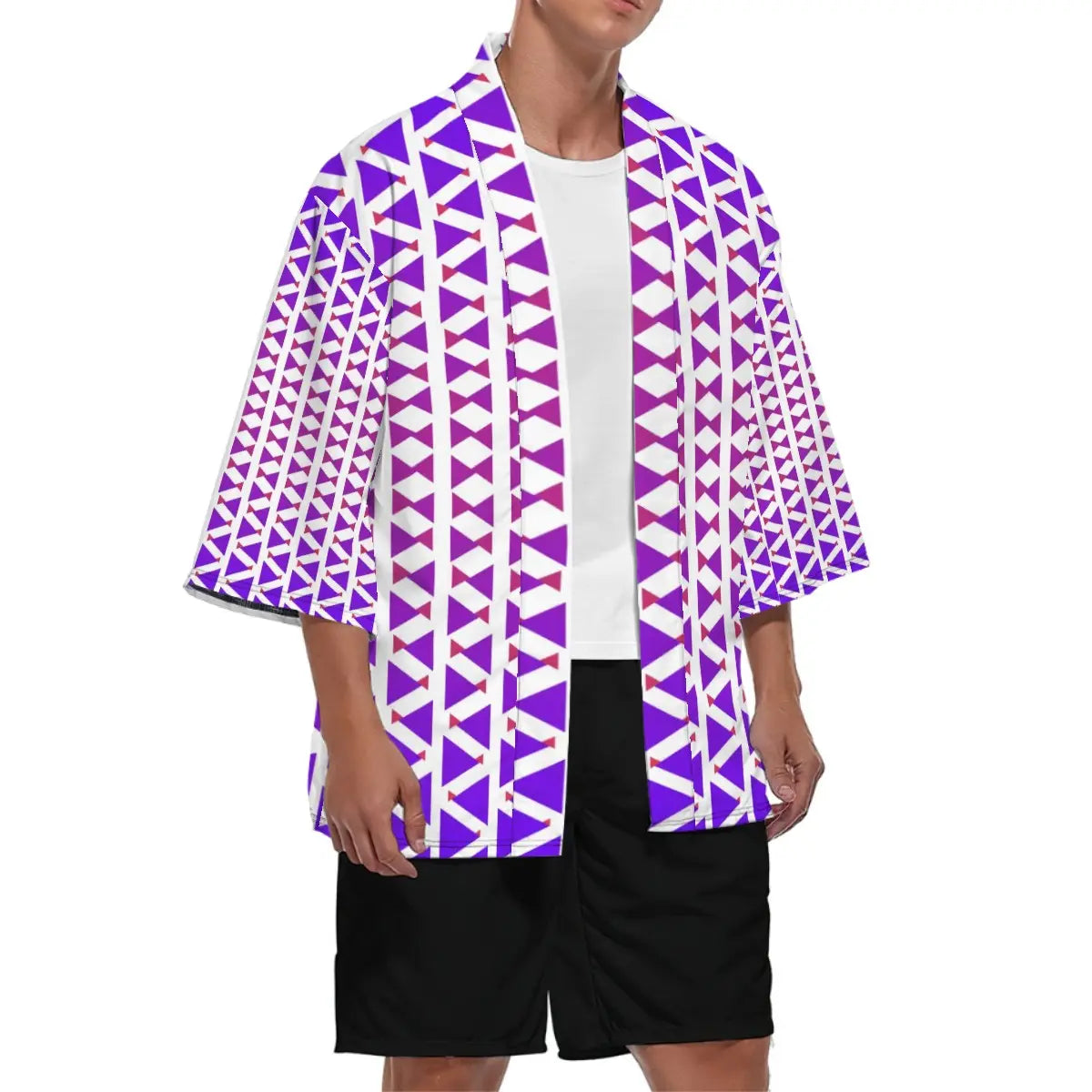 Purple Trip Kimono Cardigan Sacred In Sight